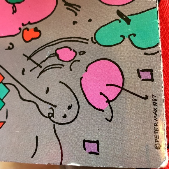 Peter Max NEOMAX collector jacket tags on serious offers only extremely rare NOS - Picture 16 of 16